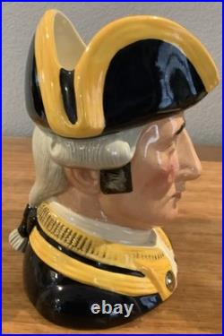 Royal Doulton Character Jug Captain James Cook D7077 Large Size 1996 Limited Ed