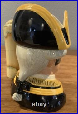 Royal Doulton Character Jug Captain James Cook D7077 Large Size 1996 Limited Ed