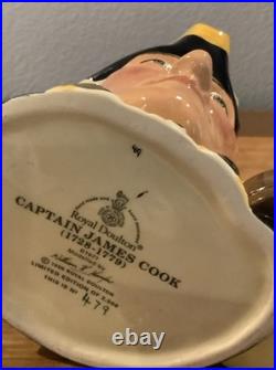 Royal Doulton Character Jug Captain James Cook D7077 Large Size 1996 Limited Ed