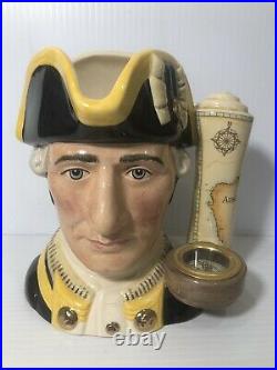 Royal Doulton Character Jug Captain James Cook D7077 (Ltd. Ed. 2500)