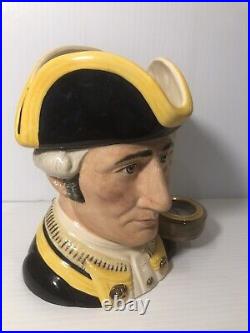 Royal Doulton Character Jug Captain James Cook D7077 (Ltd. Ed. 2500)