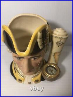 Royal Doulton Character Jug Captain James Cook D7077 (Ltd. Ed. 2500)