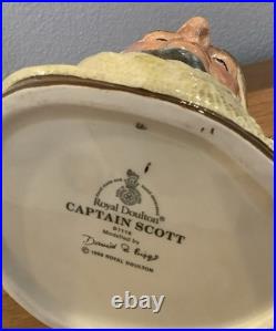 Royal Doulton Character Jug Captain Scott D7116 Large 1998