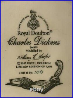 Royal Doulton Character Jug Charles Dickens D6939 (Ltd. Edition of 2500)