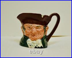 Royal Doulton Character Jug Collection 6 Pieces Williamsburg Series Pair