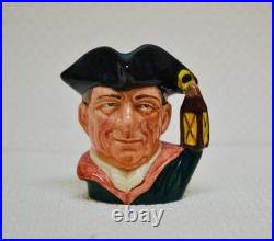 Royal Doulton Character Jug Collection 6 Pieces Williamsburg Series Pair