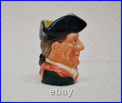 Royal Doulton Character Jug Collection 6 Pieces Williamsburg Series Pair