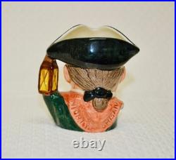 Royal Doulton Character Jug Collection 6 Pieces Williamsburg Series Pair