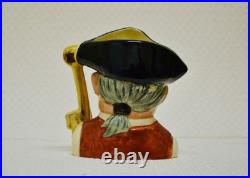 Royal Doulton Character Jug Collection 6 Pieces Williamsburg Series Pair