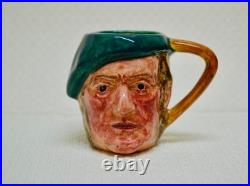 Royal Doulton Character Jug Collection 6 Pieces Williamsburg Series Pair