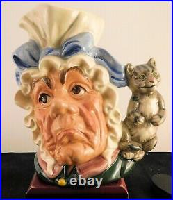 Royal Doulton Character Jug Cook and The Cheshire Cat D6842