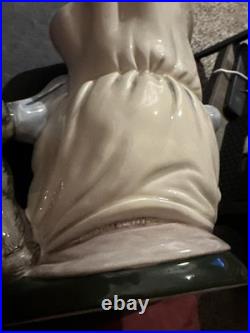 Royal Doulton Character Jug Cook and The Cheshire Cat D6842 Rare LG Toby