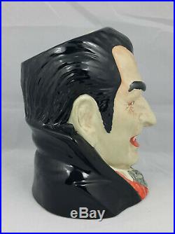 Royal Doulton Character Jug Count Dracula D7053 With Certificate