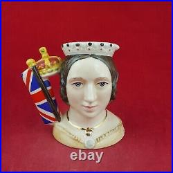 Royal Doulton Character Jug D7073 D7072 Prince Albert & Queen Victoria 7508 RD