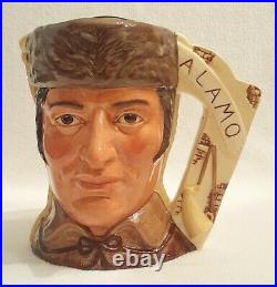 Royal Doulton Character Jug Davy Crockett/Antonio Lopez de Santa Anna