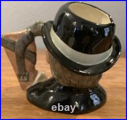 Royal Doulton Character Jug Doc Holliday D6731 Mid-size 1984 Wild West Collectio