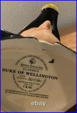 Royal Doulton Character Jug Duke of Wellington D7170 Large Size 2001 Limited Ed