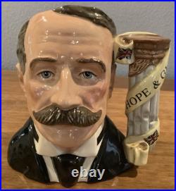 Royal Doulton Character Jug Elgar D7118 Large 1998-Rare