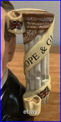 Royal Doulton Character Jug Elgar D7118 Large 1998-Rare