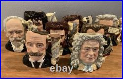 Royal Doulton Character Jug Elgar D7118 Large 1998-Rare