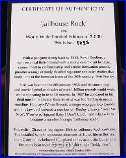 Royal Doulton Character Jug Elvis Jailhouse Rock EP4 MIB