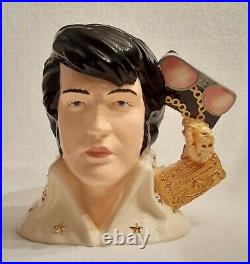 Royal Doulton Character Jug Elvis Vegas Size Large #EP6 New In Box