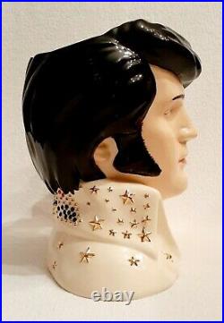 Royal Doulton Character Jug Elvis Vegas Size Large #EP6 New In Box