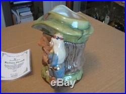 Royal Doulton Character Jug Entitled Robin Hood, Style 3, D6998, Double Handle