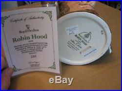 Royal Doulton Character Jug Entitled Robin Hood, Style 3, D6998, Double Handle