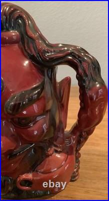 Royal Doulton Character Jug Flambé Aladdin's Genie D6971 Large Limit Ed Signed Royal Doulton Character Jug Flambé Aladdin's Genie D6971 Large Limit Ed Signed