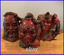 Royal Doulton Character Jug Flambé Aladdin's Genie D6971 Large Limit Ed Signed Royal Doulton Character Jug Flambé Aladdin's Genie D6971 Large Limit Ed Signed