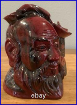Royal Doulton Character Jug Flambé Confucius D7003 Large Limited Edition
