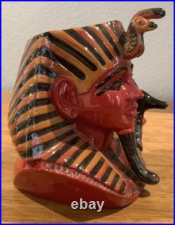 Royal Doulton Character Jug Flambé The Pharaoh D7028 Large Limited Edition