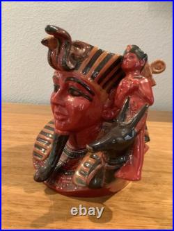 Royal Doulton Character Jug Flambé The Pharaoh D7028 Large Limited Edition