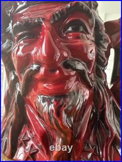 Royal Doulton Character Jug Flambé The Wizard D7239 Large Limited Edition-Rare