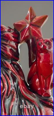 Royal Doulton Character Jug Flambé The Wizard D7239 Large Limited Edition-Rare