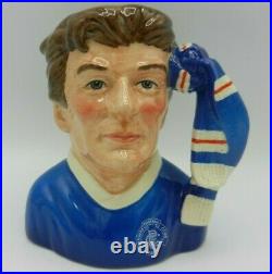 Royal Doulton Character Jug Football Supporter GLASGOW RANGERS FC D6929