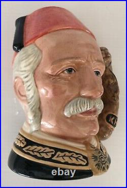 Royal Doulton Character Jug GENERAL GORDON 6869 with COA (Ltd. Ed. 1500)