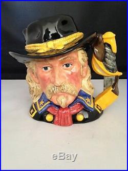 Royal Doulton Character Jug General Custer D7079 WithOrig. Box Excellent Cond