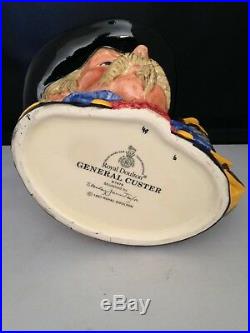 Royal Doulton Character Jug General Custer D7079 WithOrig. Box Excellent Cond