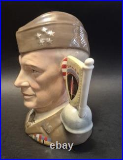 Royal Doulton Character Jug General Dwight Eisenhower D6937 LTD ed. COA, Mint