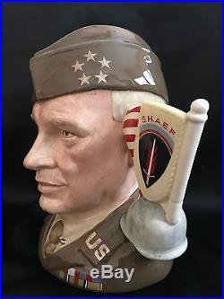 Royal Doulton Character Jug-General Eisenhower D6937-Great Generals-LTD 59/1000