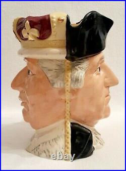 Royal Doulton Character Jug George 111/George Washington Size Large