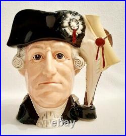 Royal Doulton Character Jug George 111/George Washington Size Large