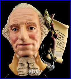 Royal Doulton Character Jug George Washington D6965 Style 2