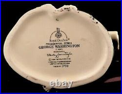 Royal Doulton Character Jug George Washington D6965 Style 2