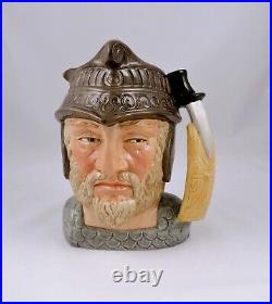 Royal Doulton Character Jug Gladiator D6550 Large 7.75 Dagger & Shield handle