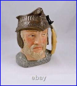 Royal Doulton Character Jug Gladiator D6550 Large 7.75 Dagger & Shield handle