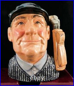 Royal Doulton Character Jug Golfer D6784 Colourway