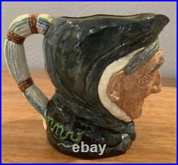 Royal Doulton Character Jug Granny Toothless D5521 Large 1940s Logo Only